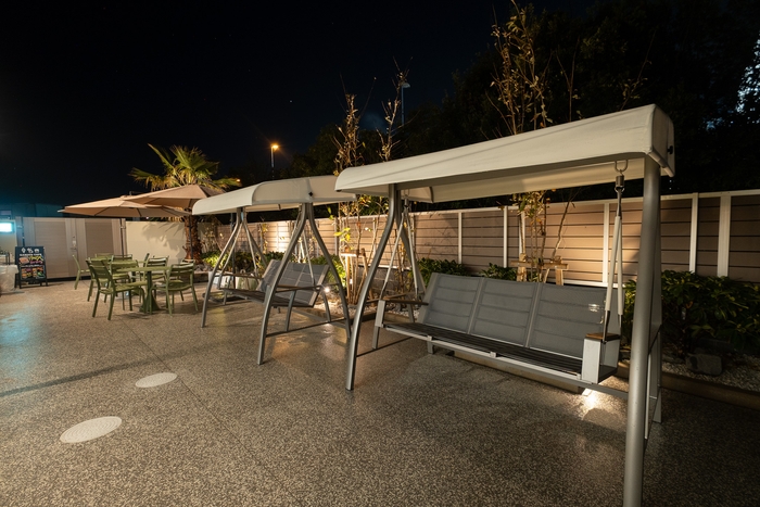 外気浴ブランコ