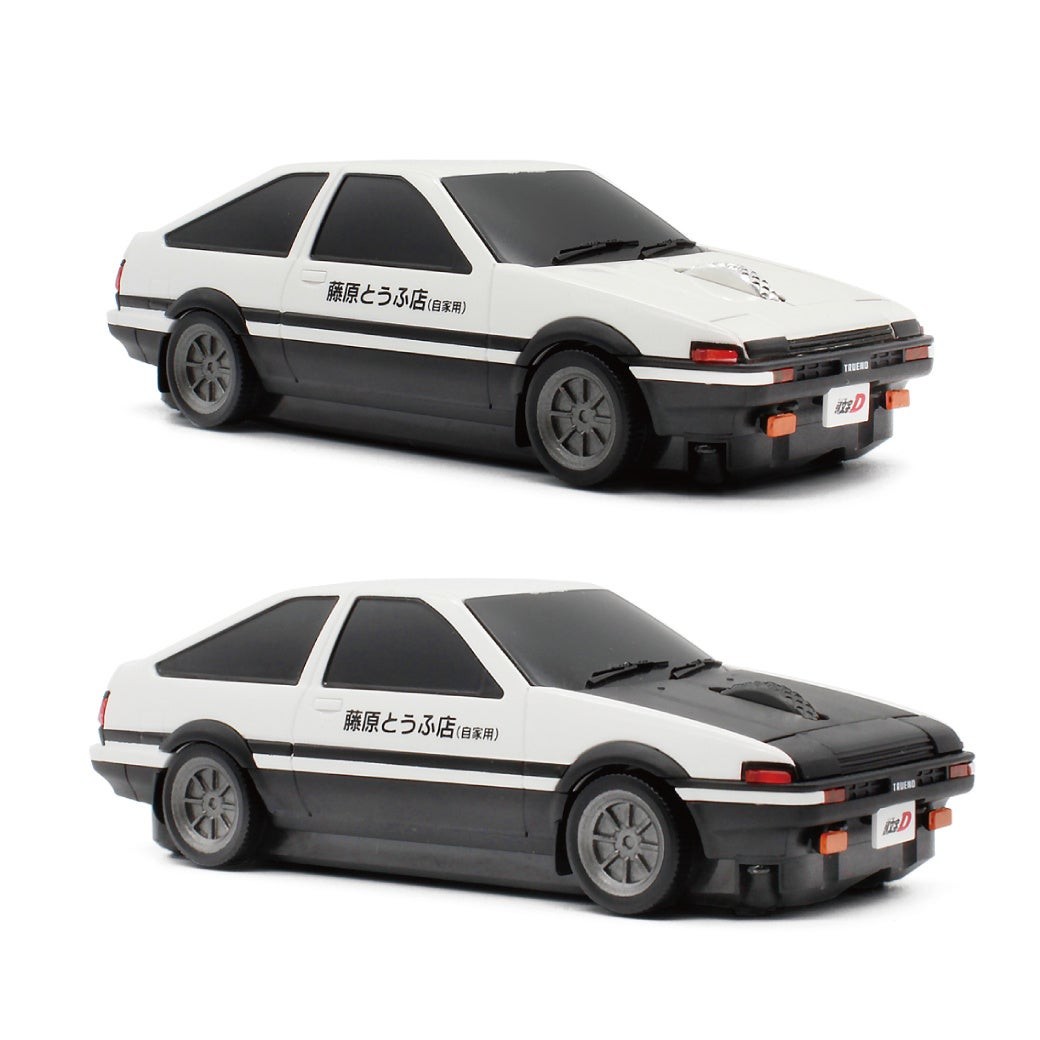 無線マウス トヨタ スプリンタートレノ AE86 『頭文字D』藤原とうふ店(自家用)仕様