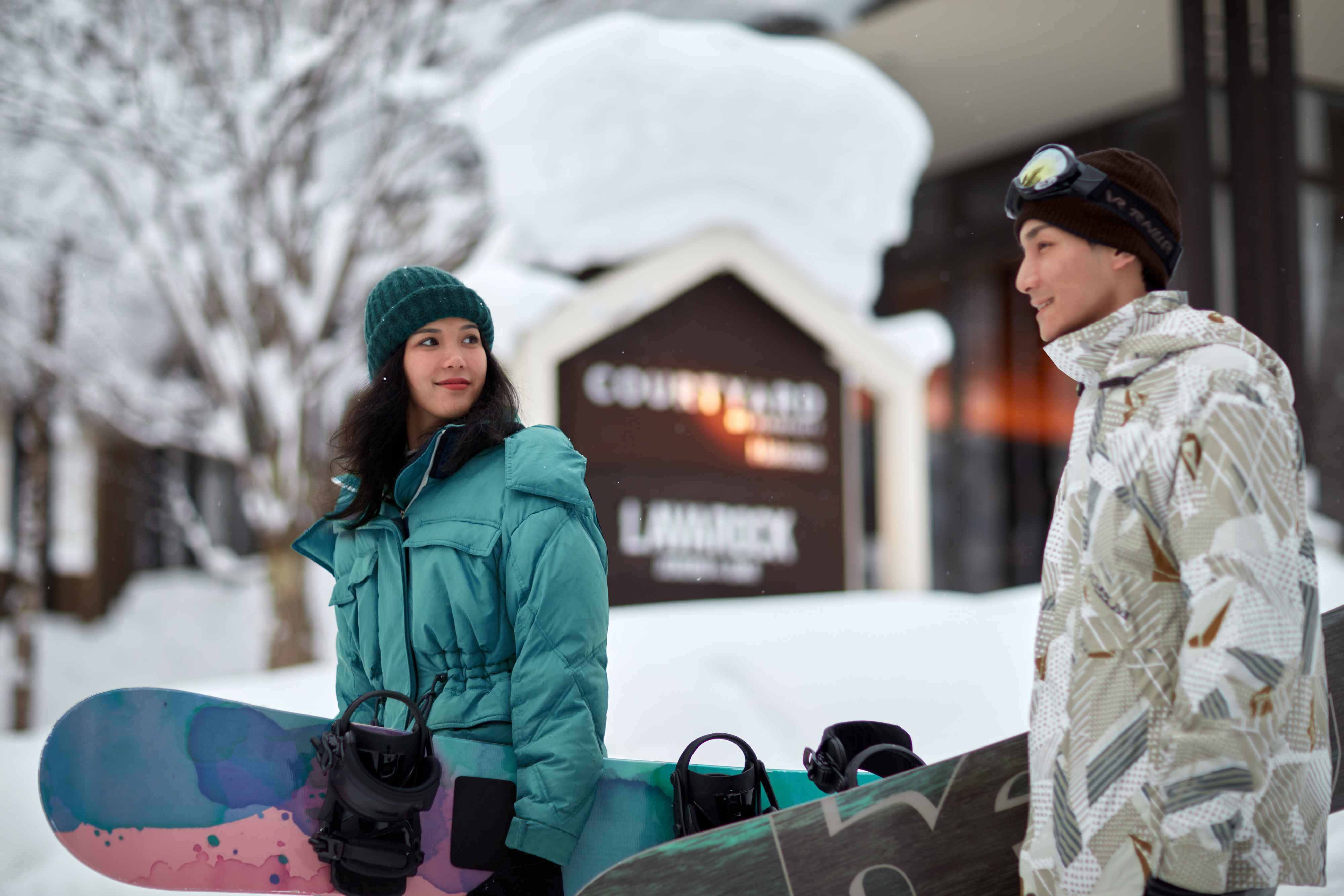 【コートヤード・バイ・マリオット 白馬】 世界が愛するスノーリゾート、白馬を満喫する宿泊プラン ホテル開業1周年特別宿泊プラン“Snow Holiday”を発売