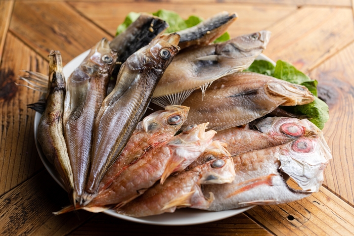 140年伝統の味！塩だけで作った本物の干物