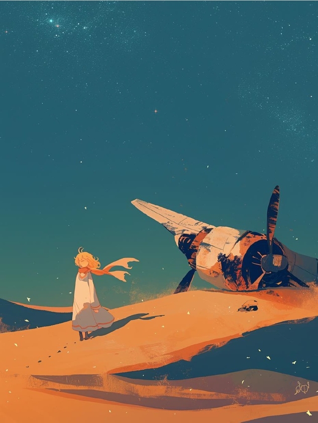 (5)第1幕『星の王子さまは、メッサーシュミットに乗って』