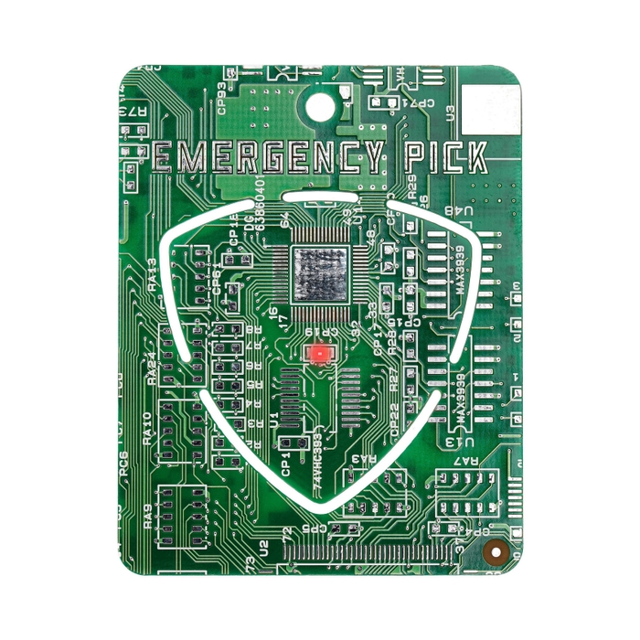 FLASH PCB ver.ピックキーホルダー　緑　表