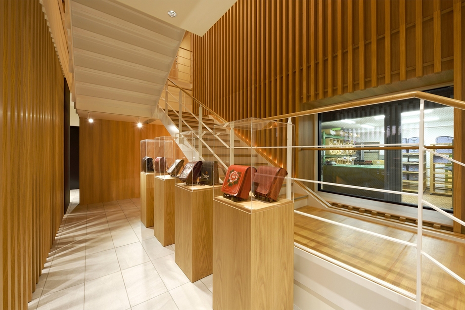 名古屋本店1階 ランドセルミュージアム