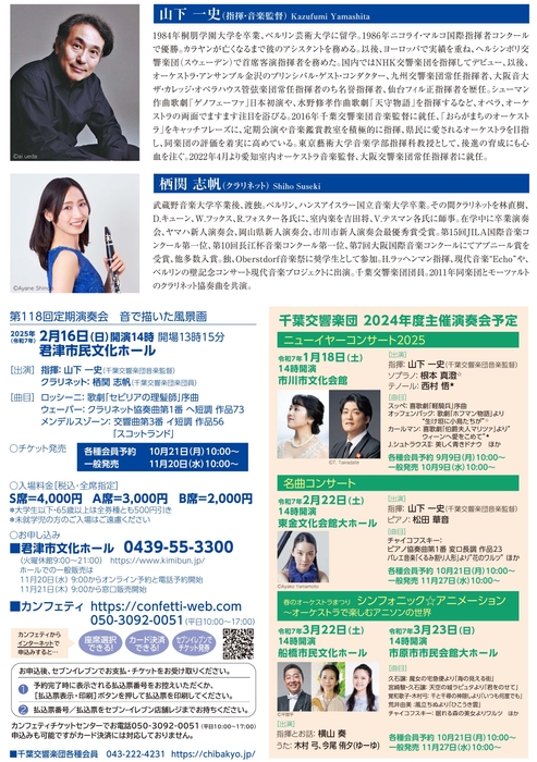 君津定期演奏会:裏面