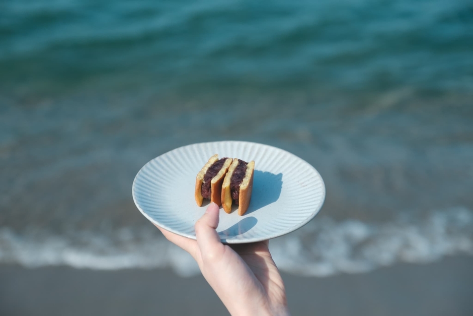 自家製塩を使用した“塩カリどら”