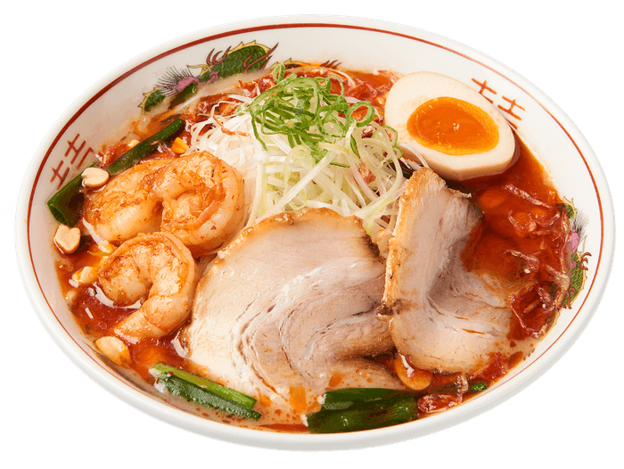 二代目 博多 だるま「海老麻辣麺」