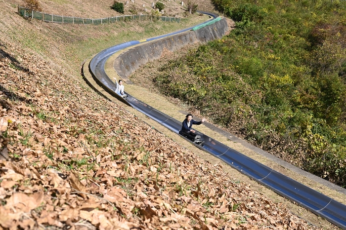 広大な敷地の中にコースが広がる