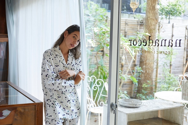 Happy＆Loveのシンボルで眠りながら運気を引き寄せる オーガニックコットンの「さくらんぼパジャマ」が新年に発売！ リリースを記念してHappy New Sleep さくらんぼセットも登場