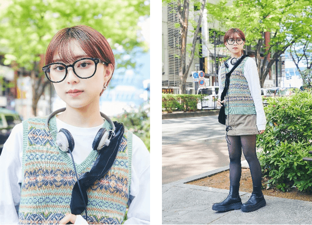 着用:ZA231020_49A1 ¥8,800(税込・セットレンズ代込)