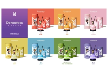 BTS公認キャラクター　 TinyTan Dynamite Diffuser　発売について