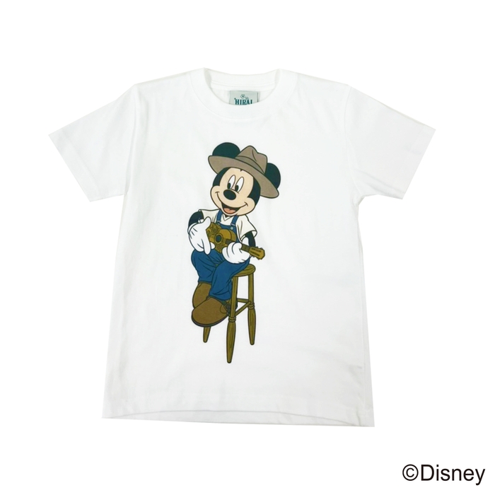 HIRAIDAI／“Mickey Mouse” TEE [WHITE] kids