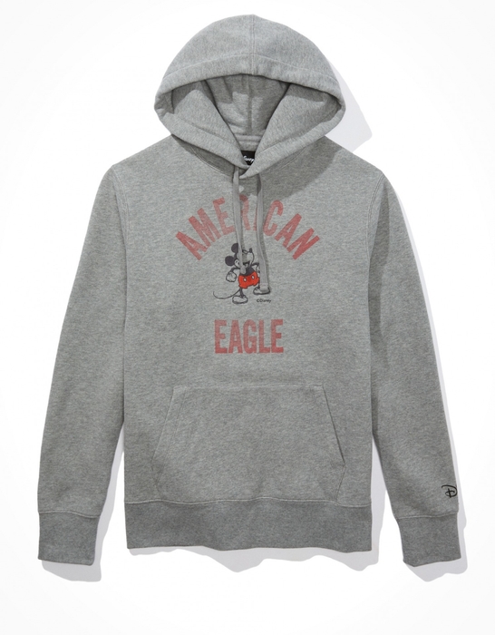 DISNEY × AE メンズ フリース フーディー ￥9,600(税込)