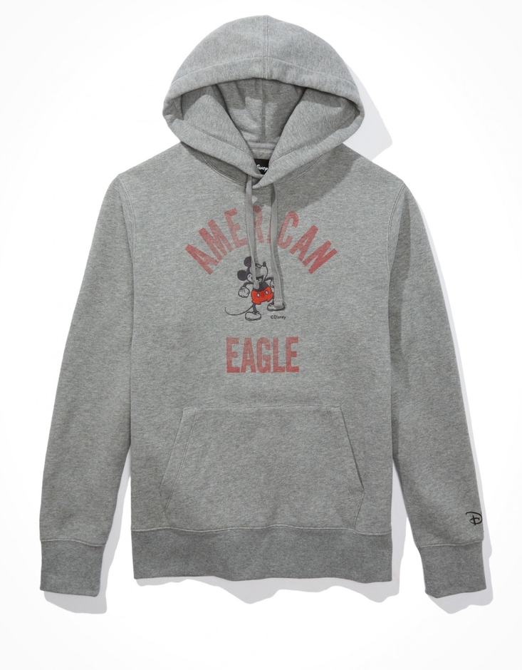 DISNEY × AE メンズ フリース フーディー ￥9,600(税込)