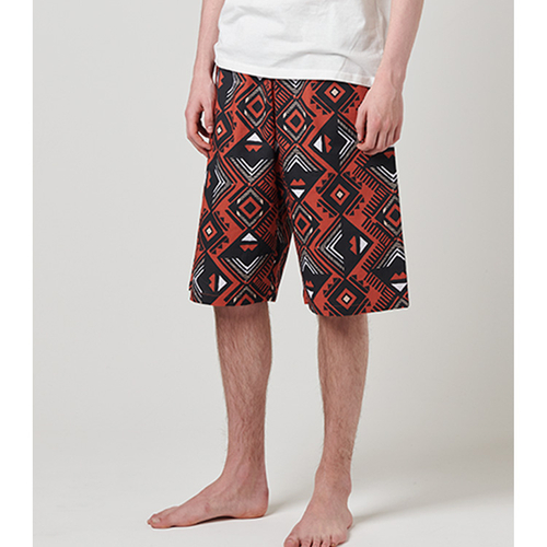 「ルームパンツ Mens Graphical」エキゾチックなアフリカン柄のメンズルームパンツ。部屋着らしからぬ派手でおしゃれなデザインがポイントです。
