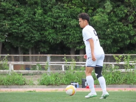 大阪信愛学院大学サッカー部 出原響選手　FCティアモ枚方（JFL）への2027シーズン加入が内定