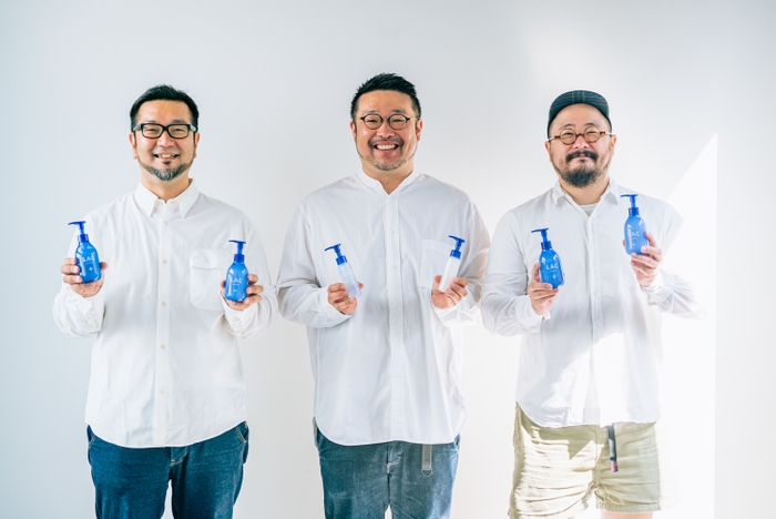 開発したオルガワークス(株)のメンバー3名