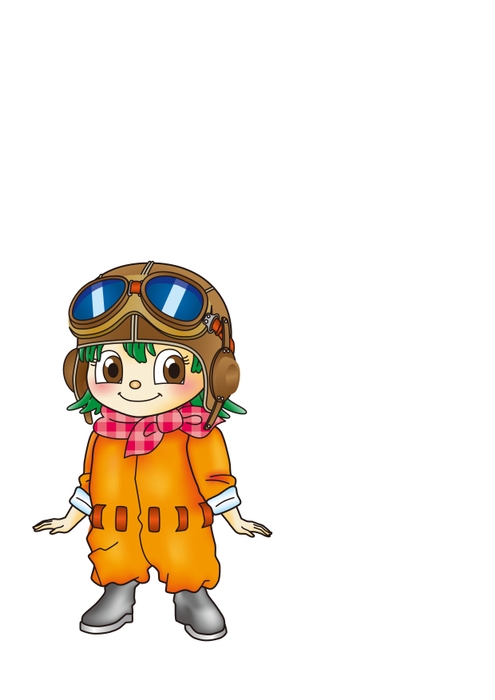 公式キャラクター楽ちゃん　