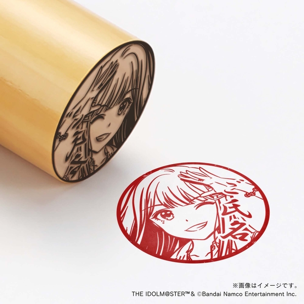 【学園アイドルマスター】 紫雲清夏・制服ver. ・丸印18mm