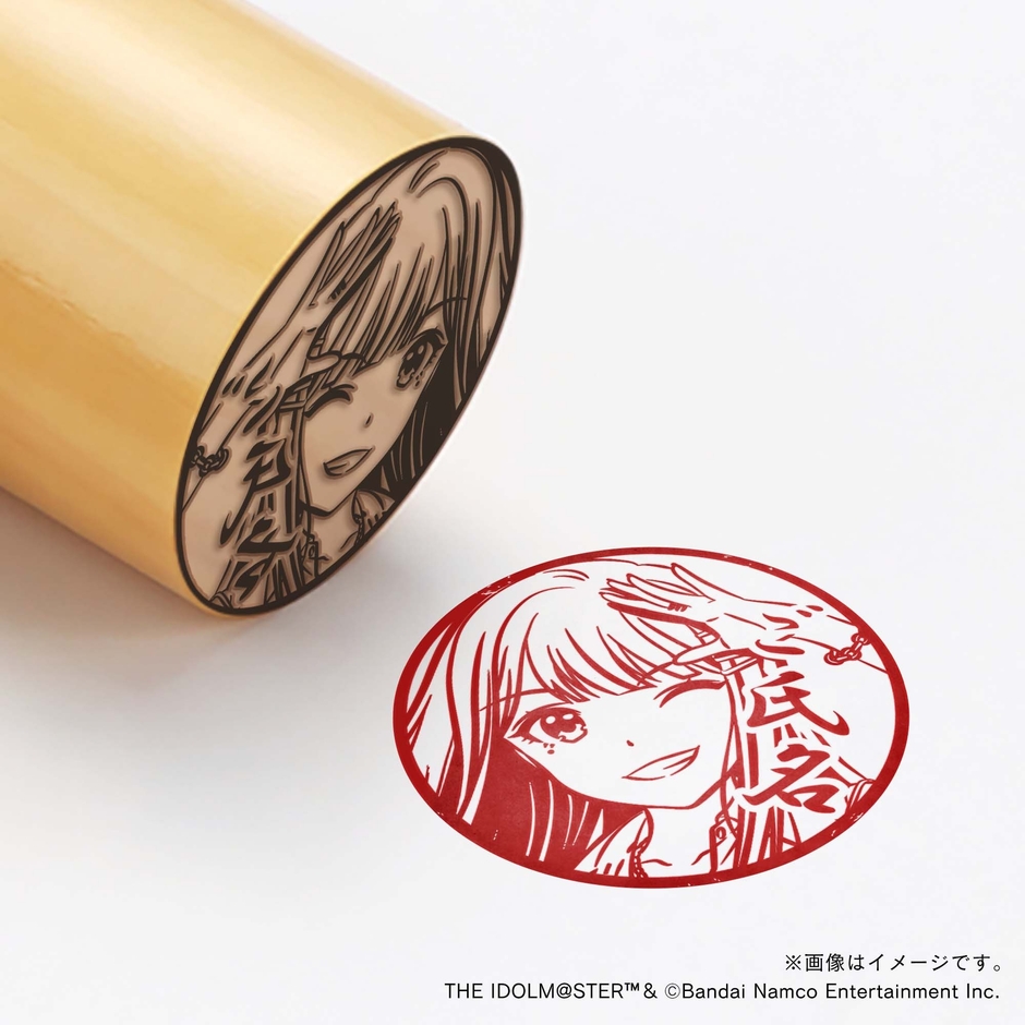 【学園アイドルマスター】 紫雲清夏・制服ver. ・丸印18mm