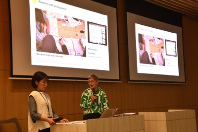 田口准教授が逐次通訳