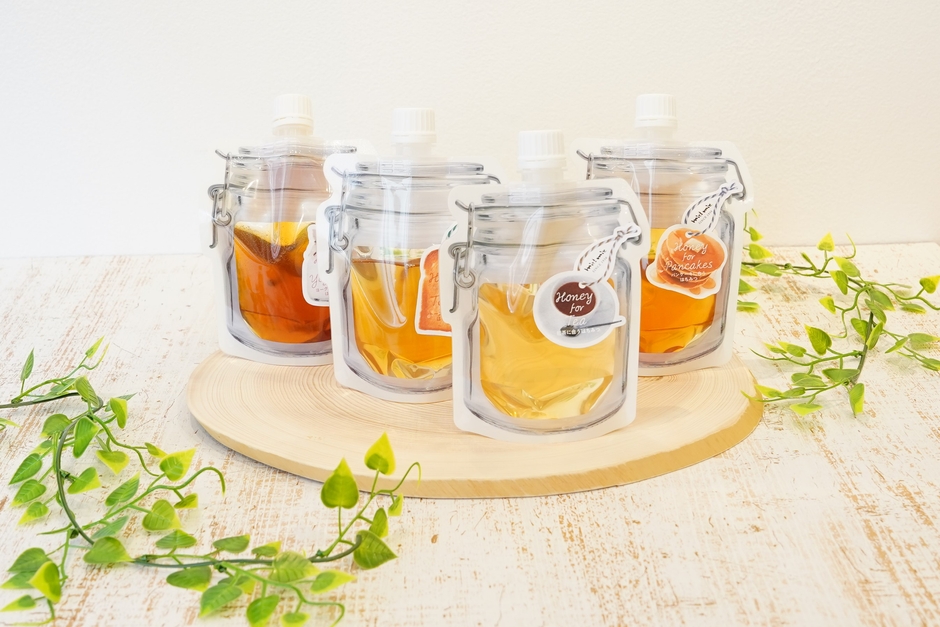 用途別蜂蜜　シールアップパウチ入り