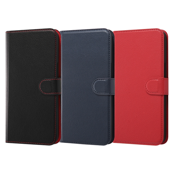 耐衝撃 手帳型ケース シンプル マグネット