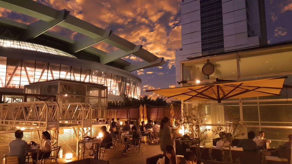 さいたま新都心唯一のビアガーデン