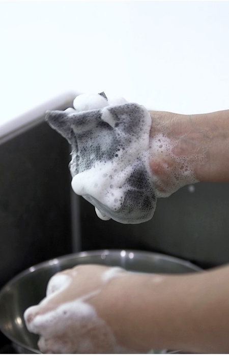 確実な洗浄力 2