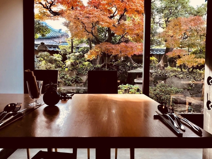 Restaurant&Cafe K庵 秋の様子