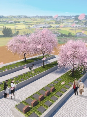 【山梨県南アルプス市「最大！」】 個別に拝める求めやすい価格の 「リーフログ山梨樹木葬霊園」2019年8月31日開園！