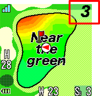 パットや短い距離のアプローチを自動で検知できるようになります