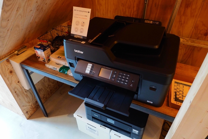 1階DESK:複合プリンター(利用課金なし)