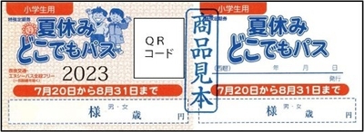 券面（見本）