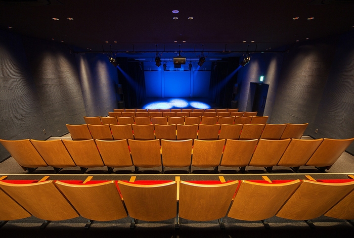 稽古・公演会場となる東温アートヴィレッジセンター シアターNEST