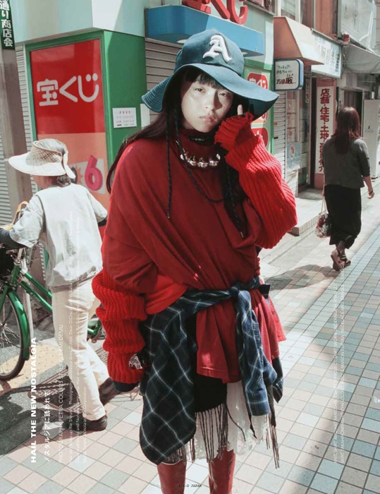 ＜モトーラ世理奈＞ (C)2018i-D Japan photo by Petra Collins