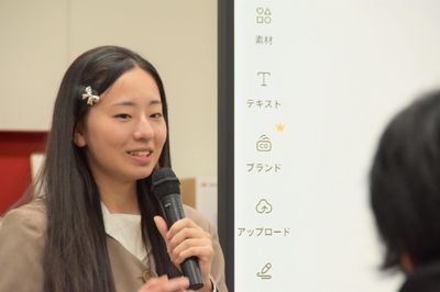 講演した野田さん