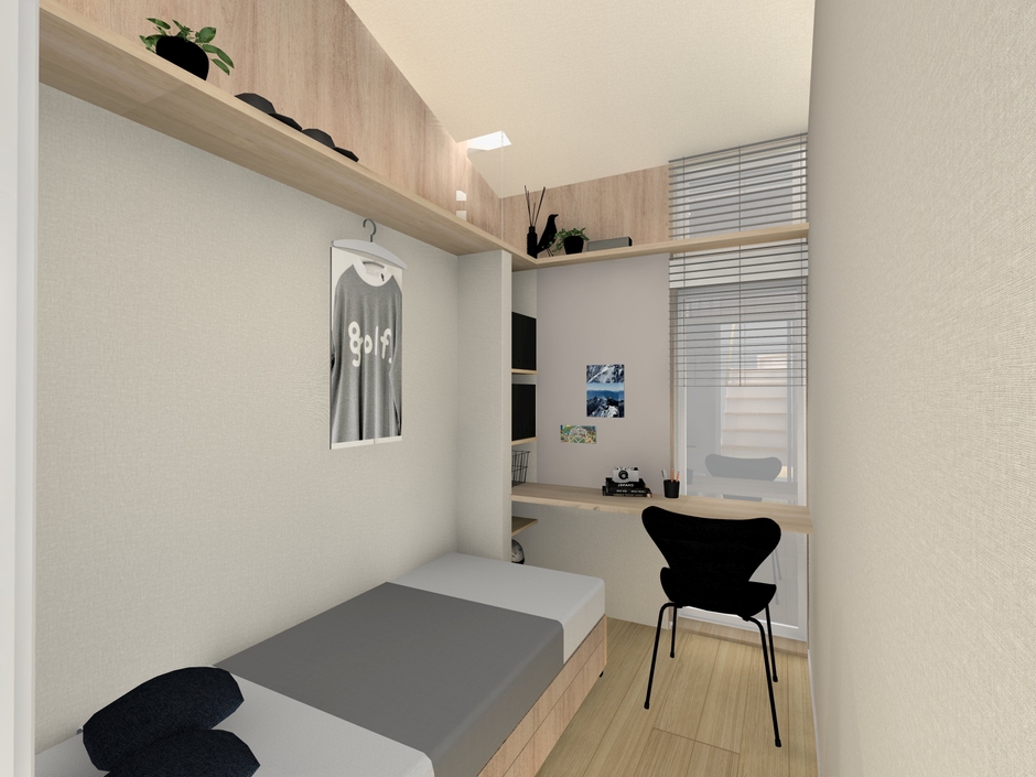 子ども部屋 イメージパース