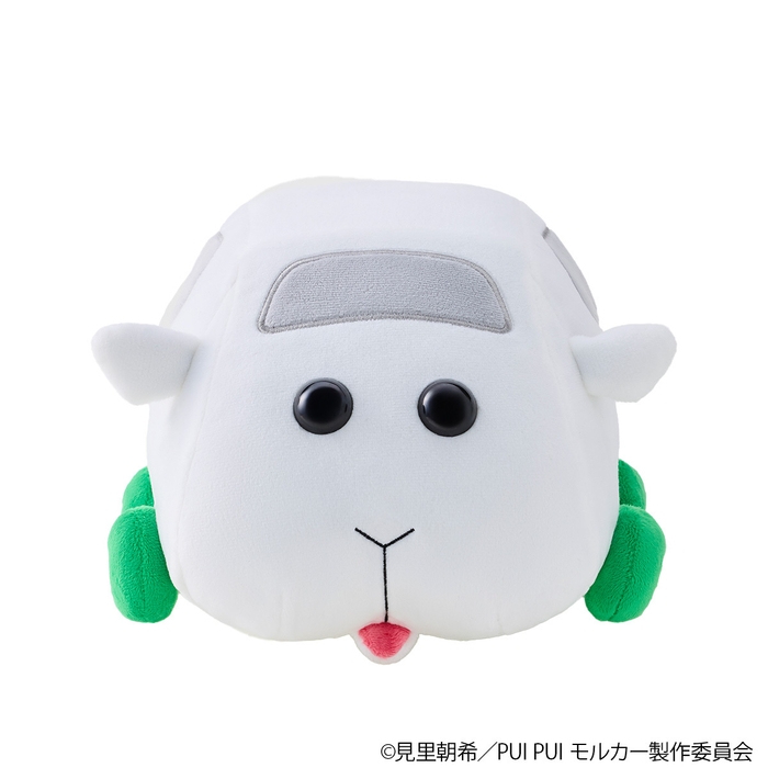 あったかぬいぐるみ PUI PUI モルカー シロモ(正面)