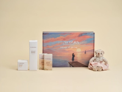 ストーリーのある感性クリーンビューティーブランド「FLORODORA(フローロドラ)」、12月15日(月) Qoo10ブランドライブにて【ホリデー限定】「ボヤージュ・オブ・スプリング テディベアキーリングセット」を初公開