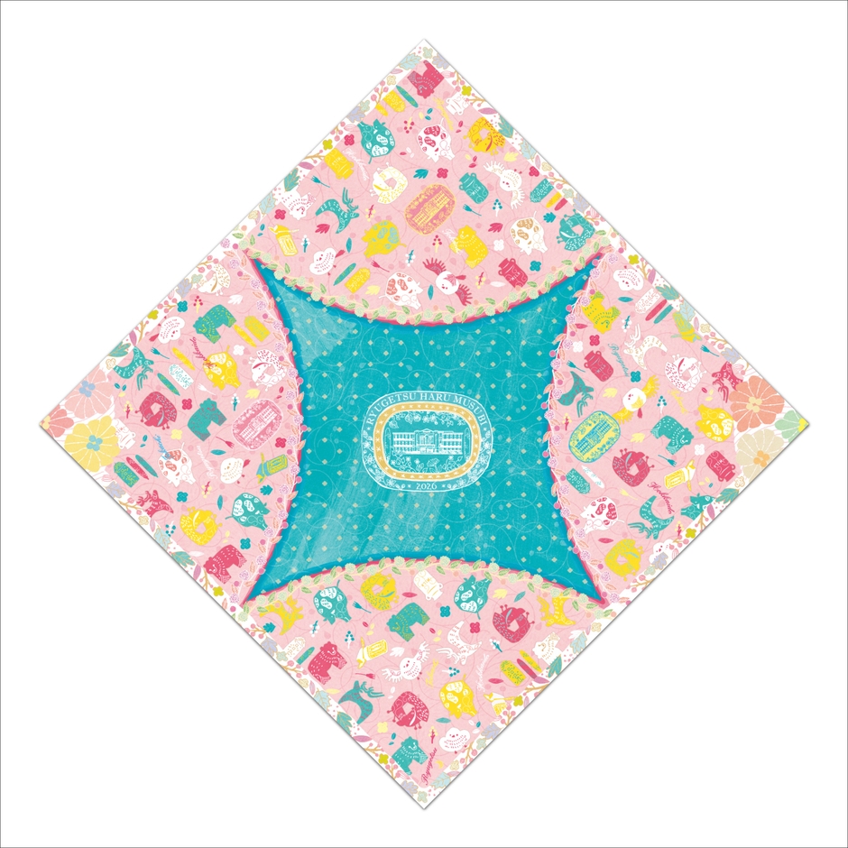 春結び　ふろしき　メディア用