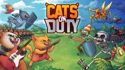 ネコのひげパワーを解き放ち、クリーチャーから故郷を守り抜け！ タワーディフェンス系RTS『Cats on Duty』の日本語版を 2024年内にNintendo Switch(TM)、PlayStation(R)4、 PlayStation(R)5で発売予定