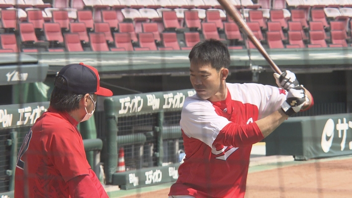 秋山翔吾選手（広島東洋カープ）