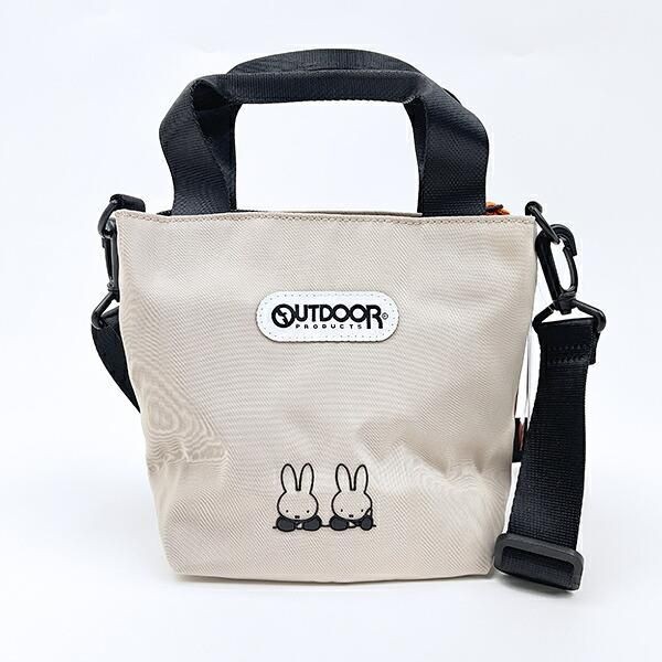 ミッフィー×OUTDOOR PRODUCTSの世代問わず使用できるシンプルなバッグ。通勤やお出かけ、アウトドアで大活躍！