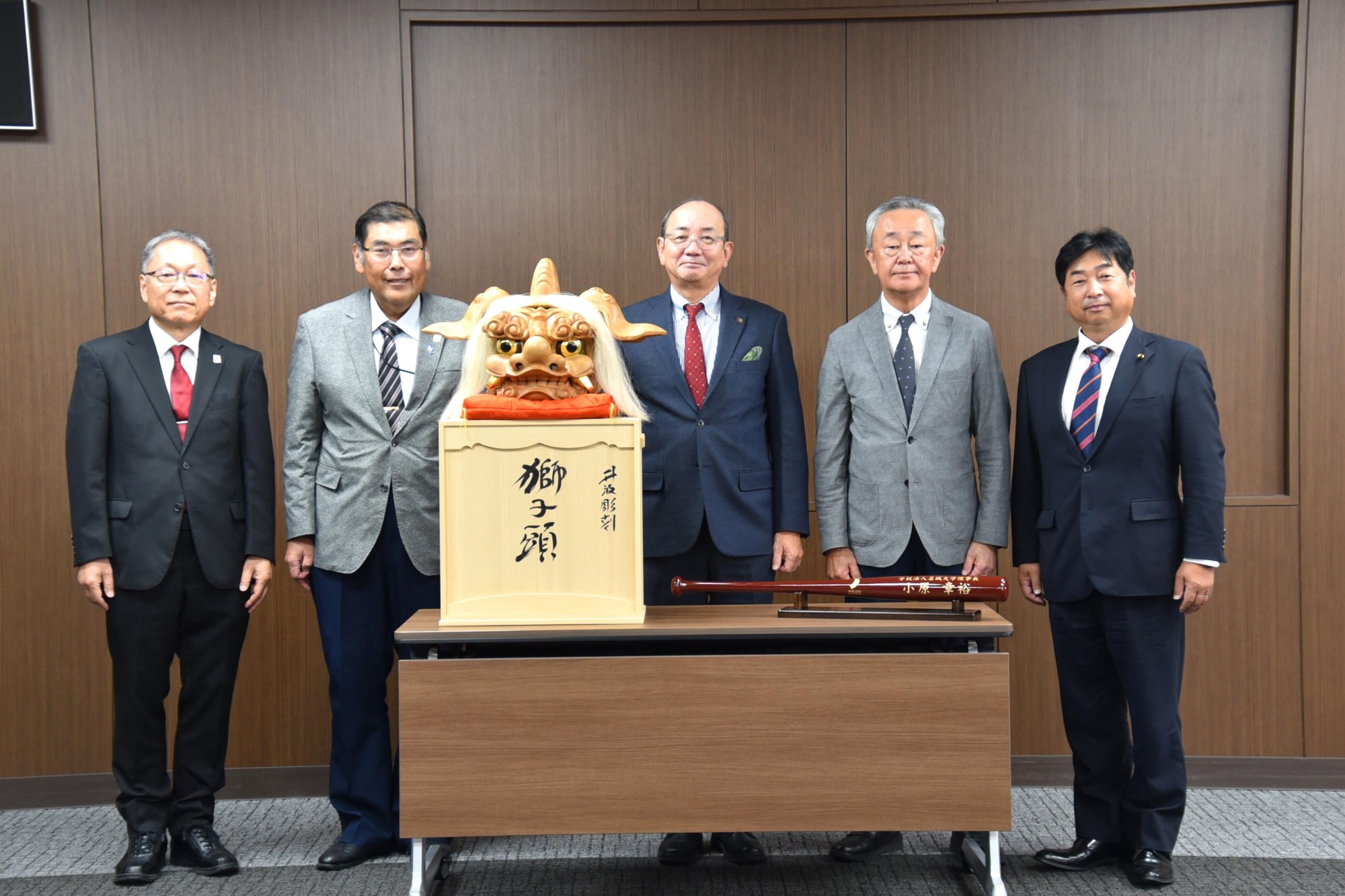 【名城大学】学務センターと連携協定を締結している富山県南砺市の田中市長が来学 感謝の意を伝える