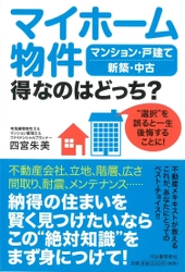 後悔なし！マイホーム購入をズバリ！二択で解決 ～＜新刊＞『マイホーム物件 得なのはどっち？』発売～