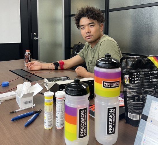 Precision Fuel &  Hydration　スウェットテスト