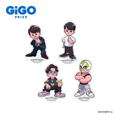 ・HAVE FUN WITH ZETAアクリルスタンド(全4種)