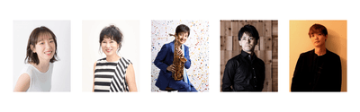 左からRINA・国府弘子・本田雅人・横山克・堤博明