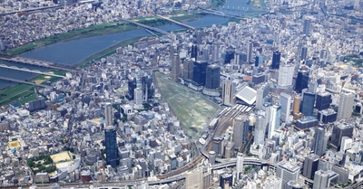 うめきた地区全景