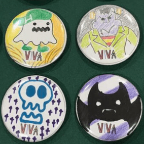 ハロウィン缶バッチイメージ